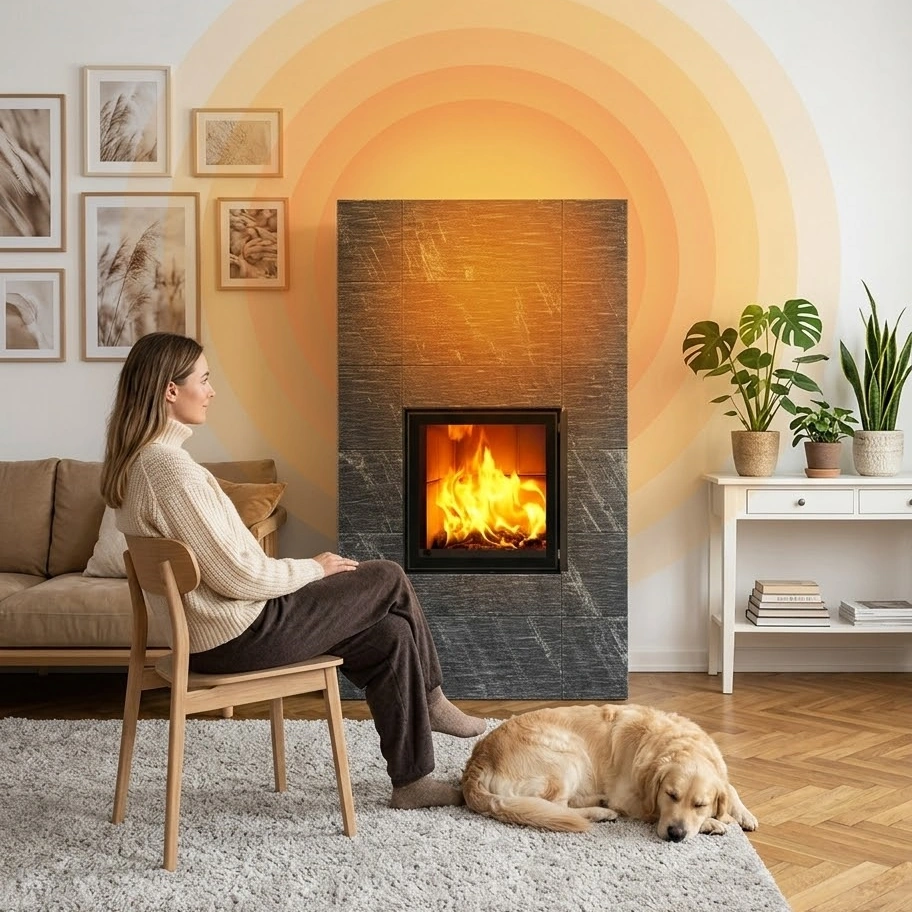 Calore per irraggiamento Tulikivi